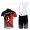 Scott Racing Team Fietspakken Fietsshirt Korte+Korte koersbroeken Bib zwart rood 532