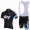 2013 Team Sky Fietspakken Fietsshirt Korte+Korte koersbroeken Bib zwart blauw 4335