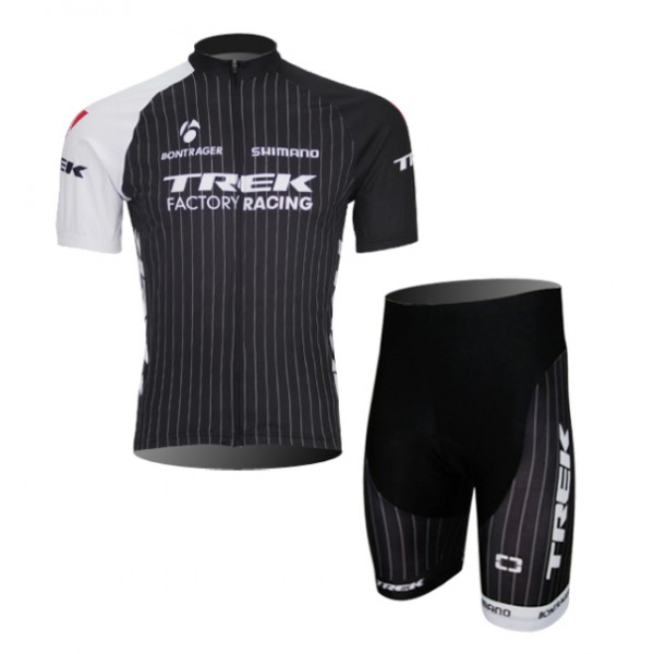 Trek Factory Racing Fietskleding Fietsshirt Korte Mouwen+Fietsbroek Korte zeem 1395