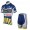 2013 Vacansoleil-DCM Pro Team Fietsshirt Korte mouw+Korte fietsbroeken met zeem Kits blauw 797