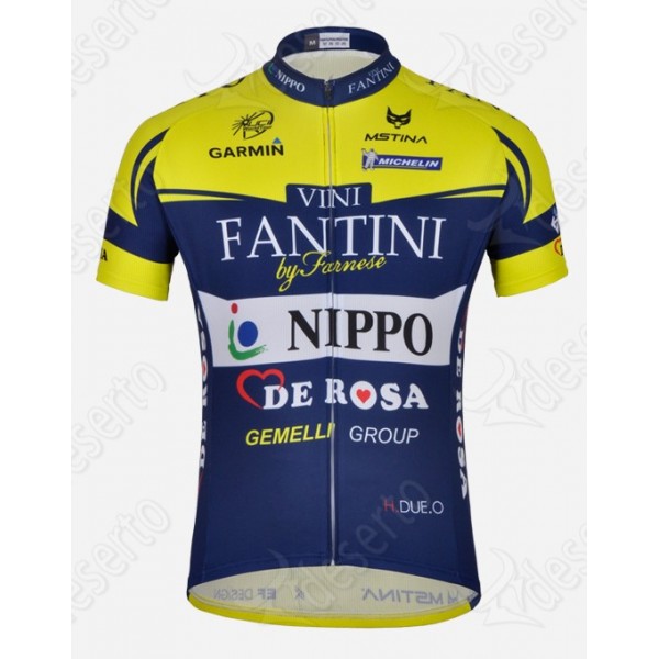 Vini Fantini NIPPO De Rosa Fietsshirt Korte mouw 1412