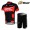 BMC Racing Team Fietspakken Fietsshirt Korte+Korte fietsbroeken zeem rood zwart 4053