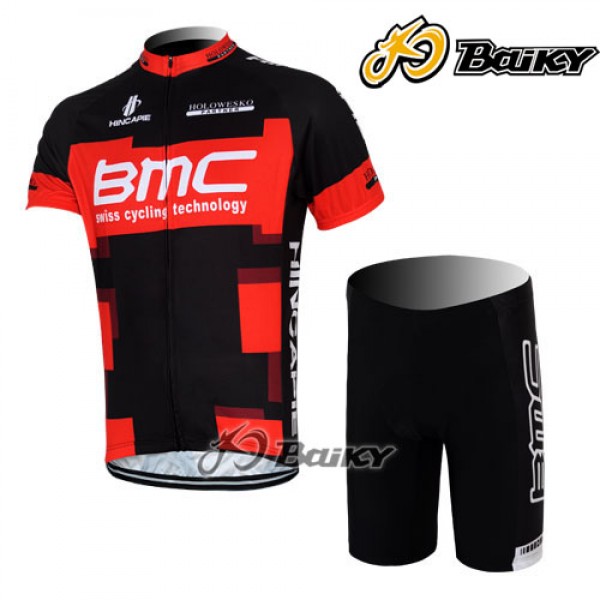 BMC Racing Team Fietspakken Fietsshirt Korte+Korte fietsbroeken zeem rood zwart 4053