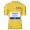 DECEUNINCK QUICK-STEP 2020 Tour De France geel Fietskleding Fietsshirt Korte Mouw 2025