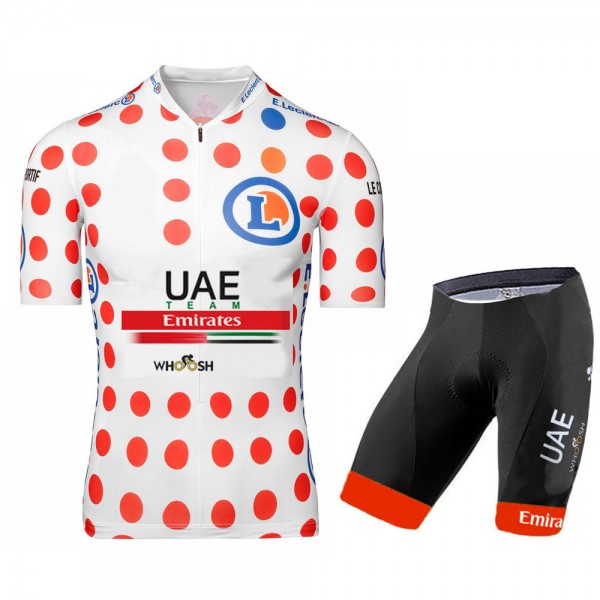 UAE EMIRATES 2020 Tour De France geel Fietskleding Fietsshirt Korte Mouw+Korte Fietsbroeken 2080