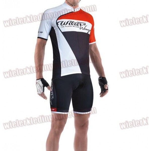 Wilier Ways Fietskleding Set Fietsshirt Korte Mouw+Korte fietsbroeken Bib 33nl10057