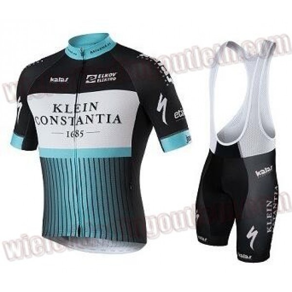 Klein Constantia Fietskleding Set wielershirt korte mouwen+koersbroek kort Bib 33nl10125