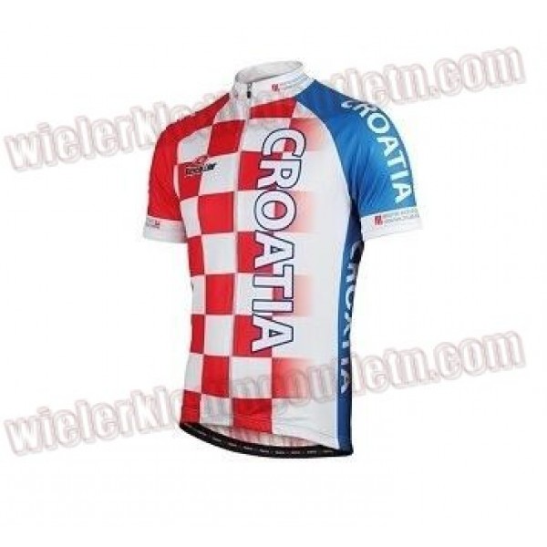 Croacia Fietsshirt Korte Mouw 33nl10189