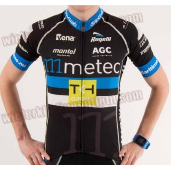 Metec-Tkh Continental 2017 Fietsshirt Korte Mouw 33nl10116