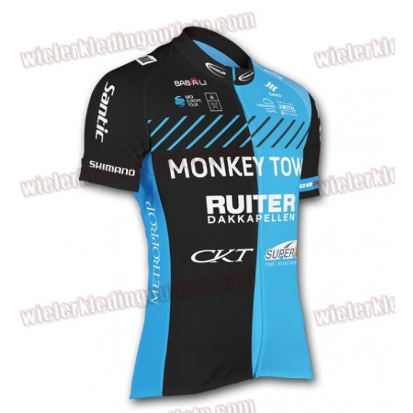 Monkey Town 2017 Fietsshirt Korte Mouw 33nl10113