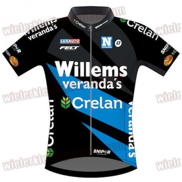 Veranda-s Willems Crelan Fietsshirt Korte Mouw 33nl10063