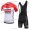 2018 Lotto Soudal Fietskleding Set wielershirt korte mouwen+koersbroek kort Bib 33nl10022