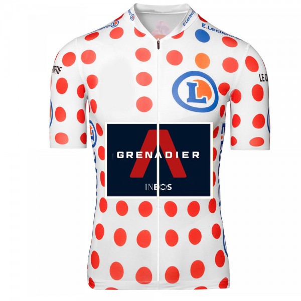 Ineos Grenadier 2020 Tour De France Polka Dot Fietskleding Fietsshirt Korte Mouw 2032