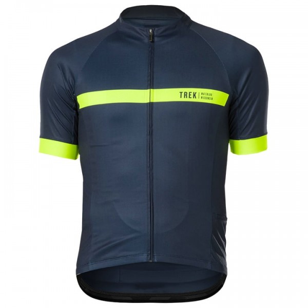 2020 BONTRAGER Circuit LTD Fietsshirt Korte Mouw Blauw Geel 3WE5R 3WE5R