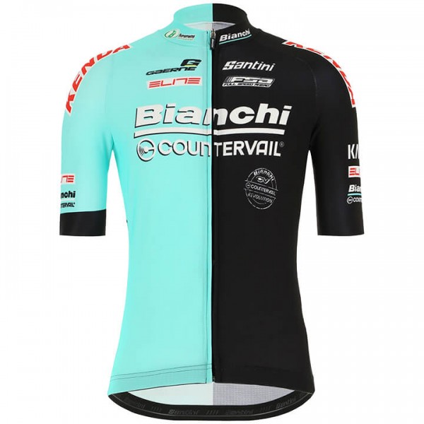 2020 Bianchi Countervail Fietsshirt Korte Mouw NLHMM NLHMM