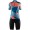 Dames CRAFT Hale Graphic Wielerkleding Wielershirt Korte Mouw+Korte Fietsbroeken Blauw Orange CFWEV CFWEV