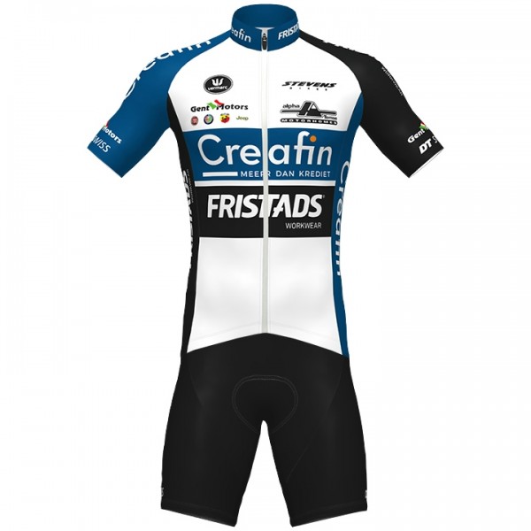 2020 Creafin Fristads Wielerkleding Wielershirt Korte Mouw+Korte Fietsbroeken S8M6I S8M6I