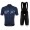 2020 DE MARCHI Siena Fietskleding Wielershirt Korte Mouw+Korte Fietsbroeken Bib Blauw R24UJ R24UJ