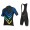 ENDURA PT LTD Fietskleding Wielershirt Korte Mouw+Korte Fietsbroeken Bib Zwart Blauw Geel 8BQ7S 8BQ7S