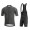 GORE WEAR GORE C3 Line Brand Fietsshirt Fietskleding kurzarm+Korte Fietsbroeken Bib Gris Zwart 624ET 624ET