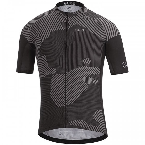 GORE WEAR GORE C3 Combat Fietsshirt Korte Mouw Gris Zwart SNMQF SNMQF