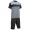 ION Scrub AMP Fietskleding Bikeshirt+Bikeshorts Gris Zwart B6Q0A B6Q0A