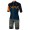 2020 KARPOS Jump Fietskleding Fietsshirt Korte Mouw+Bikeshorts Blauw Orange XVZ47 XVZ47