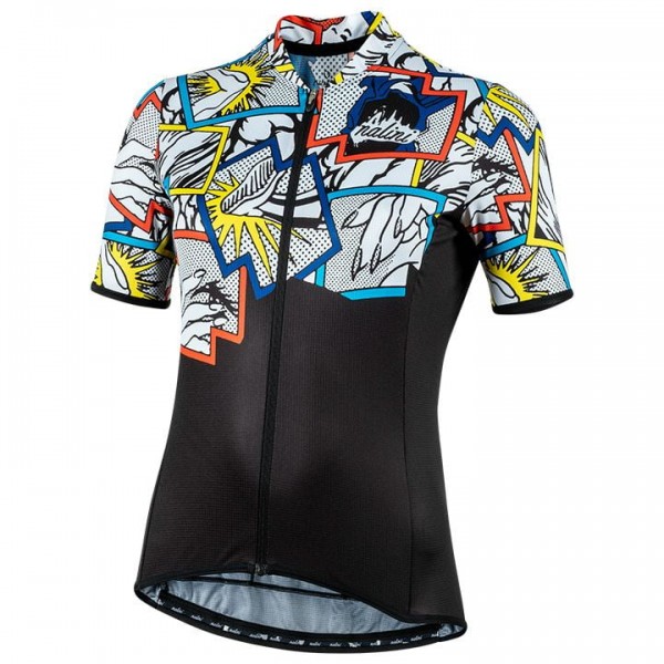 Dames NALINI Turin 2006 Fietsshirt Korte Mouw Zwart multicoloured AW1G8 AW1G8