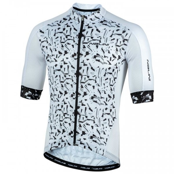 NALINI Sydney 2000 Fietsshirt Korte Mouw Wit Zwart G4BBS G4BBS