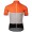 2020 POC Essential Road Light Fietsshirt Korte Mouw Gris Orange 3BON8 3BON8