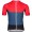 2020 POC Essential Road Light Fietsshirt Korte Mouw Blauw Rood U1M2T U1M2T