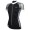 2020 Dames RH+Elite Fietsshirt Korte Mouw Zwart Wit 7BJGA 7BJGA