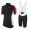 RH+Forza Fietskleding Wielershirt Korte Mouw+Korte Fietsbroeken Bib Zwart Wit Rood BPBZI BPBZI