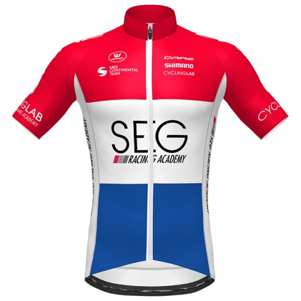 2020 SEG RACING ACADEMY Dutch Champion Fietsshirt Korte Mouw YFPQG YFPQG