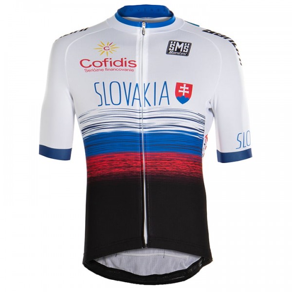 Slovakia NATIONAL TEAM 2020 Fietsshirt Korte Mouw D0TLB D0TLB