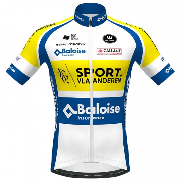 2020 Sport Vlaanderen-Baloise Vermarc Fietsshirt Korte Mouw O6X45 O6X45