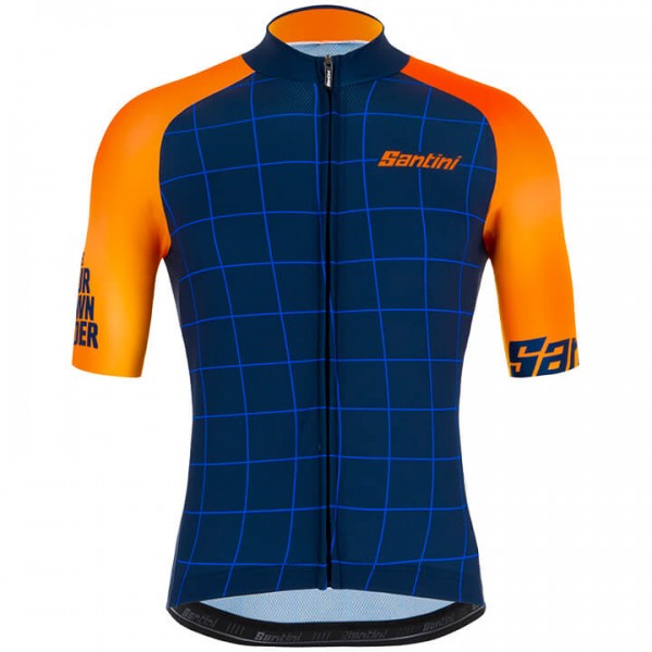 TOUR DOWN UNDER Fietsshirt Korte Mouw Blauw 2020 7M7UZ 7M7UZ