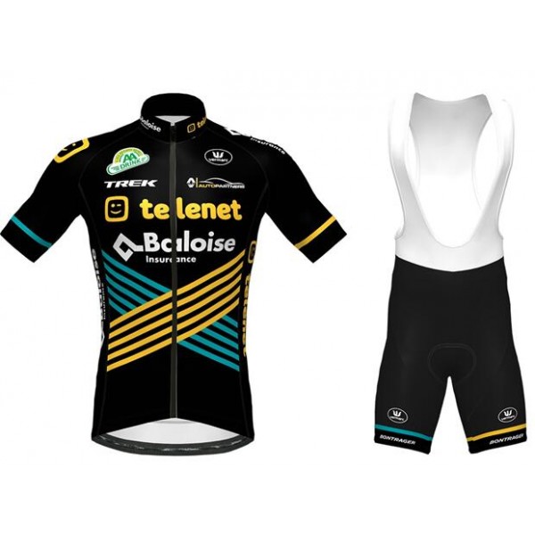 2020 Telenet Baloise Vermarc Fietskleding Wielershirt Korte Mouw+Korte Fietsbroeken Bib 1Q553 1Q553