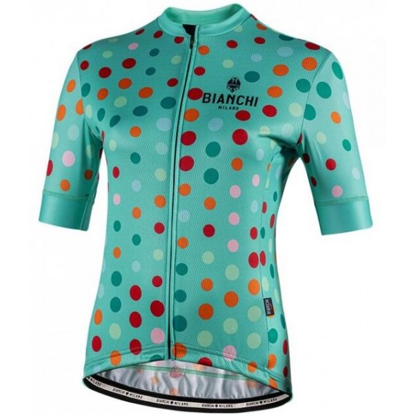 2020 Dames BIANCHI MILANO Silis Fietsshirt Korte Mouw Grün 2020244