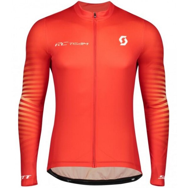 2020 SCOTT RC TEAM 10 Wielershirts lange mouw rood 2020286