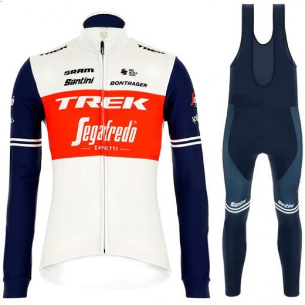 2020 TREK-SEGAFREDO Fietskleding Fietsshirt lange mouw+Lange fietsbroeken Bib 2020065