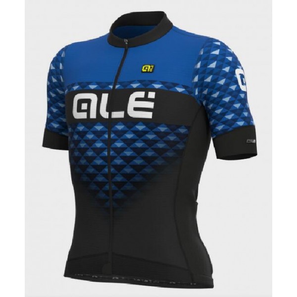 Ale PR-S Hexa Fietsshirt Korte Mouw zwart-Blauer L13362719-02 2020154