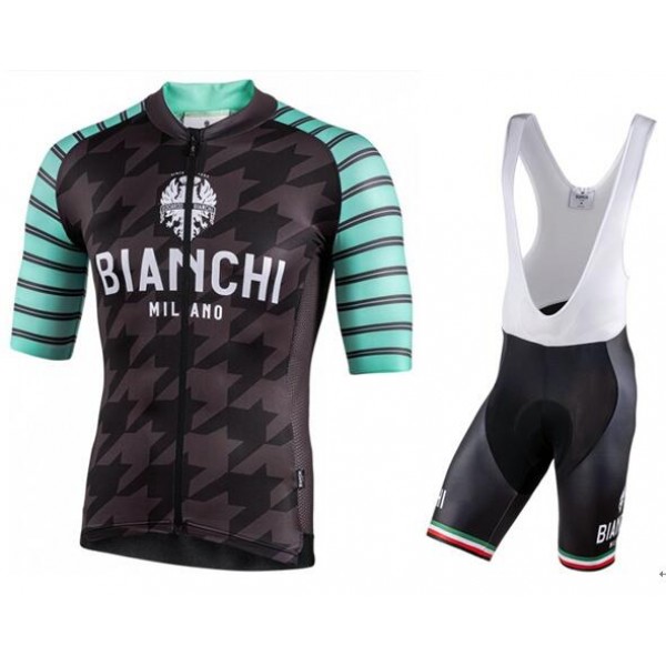 BIANCHI MILANO 2020 Flumini Fietsshirt Korte Mouw+Pelau Fietsen koersbroek kort Bib 2020237