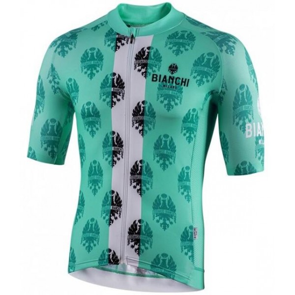 BIANCHI MILANO Roncaccio 2020 Fietsshirt Korte Mouw Grün 2020232