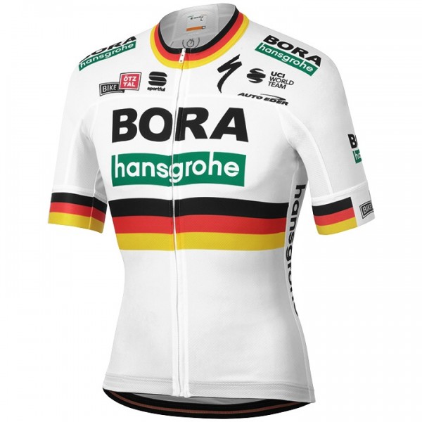 BORA-hansgrohe Deutscher Meister Fietsshirt Korte Mouw 2020 2020089