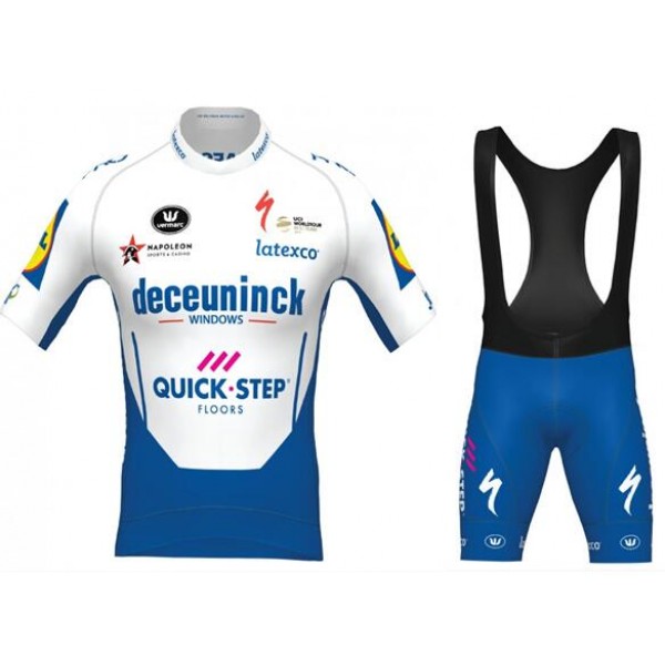 2020 DECEUNINCK QUICK-STEP FLOORS Race PRR Fietskleding Fietsshirt Korte+Korte Fietsbroeken Bib 2020202