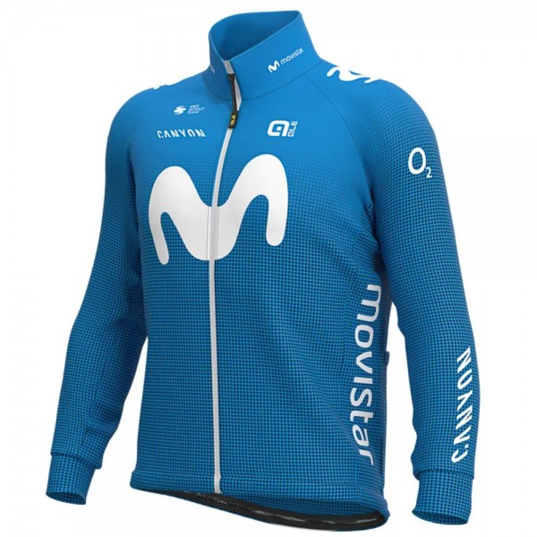 2021 Movistar Pro Team Fietsshirt Lange Mouw 998