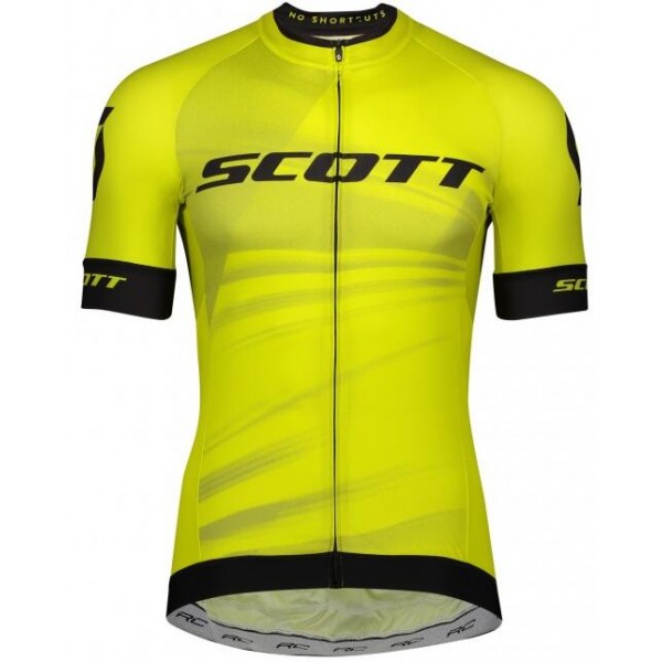 SCOTT RC Pro Fietsshirt Korte Mouw 2020 geel 2020266