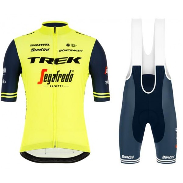 TREK-SEGAFREDO 2020 training edition Set Fietsshirt lange mouw RV+Fietsbroeken 2020052