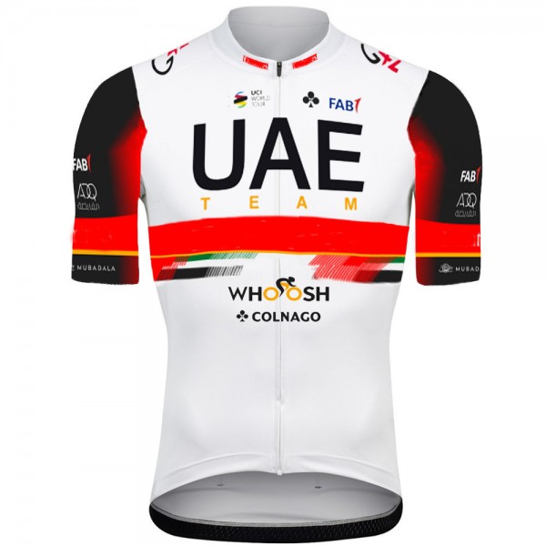 2021 UAE Emirates Pro Team Fietskleding Fietsshirt Korte Mouw 949